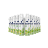 Kit Com 10 Desodorante Rexona Aerossol 150ml/90g Erva Doce