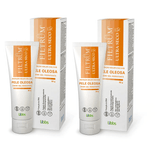 Kit Com 2 Protetores Solar Filtrum Ultra Seco Creme Gel Pele Oleosa Fps30 60g