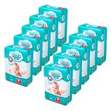 Kit Fralda Descartável Flock Baby P 500 Tiras