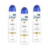 Kit 3 Desodorante Dove Aerosol Feminino Original 150ml Cada