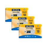 Kit 3 Fralda Geriátrica Bigfral Derma Plus Pratica M 18 Unidades Cada