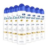 Kit 8 Desodorante Dove Aerosol Feminino Original 150ml Cada