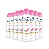 Kit 8 Desodorante Dove Aerosol Go Fresh Verbena Feminino 89g/150ml Cada