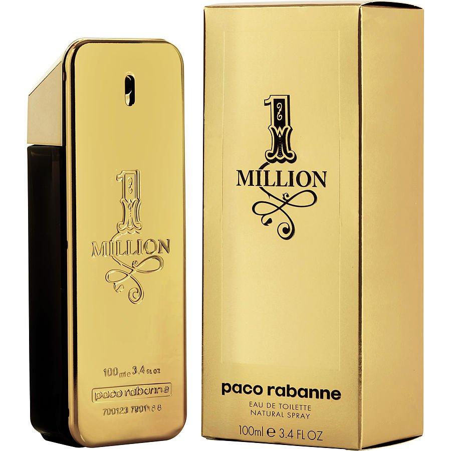 Perfume Masculino Paco Rabanne 1 Million Paco Rabanne Eau De Toilette Spray 100 Ml