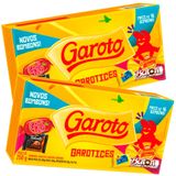 Kit 2 Chocolate Garoto Caixa De Bombons Sortidos 250g Cada