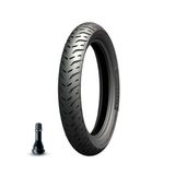 Pneu Michelin 90/90-18 Mc 57s Pilot Street 2 Tl + Válvula