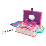 Kit Manicure Infantil Fashion Unha Mania Box 3 Em 1 Dm Toys
