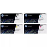 Kit Hp 4 Toner Original Hp 508a Laserjet Cf360a Cf361a Cf362a Cf363a P-m-c-a