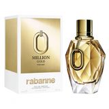 Paco Rabanne Million Gold For Her Eau De Parfum Refillable - Perfume Feminino 90ml