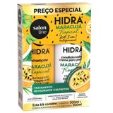 Kit Shampoo E Condicionador Salon Line Hidra Maracujá Tropical 300ml