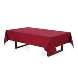 Toalha Mesa Retangular Verissimo 160x350cm Vermelho Karsten