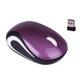 Mini Mouse Sem Fio 2.4g 800dpi Para Computador - Roxo
