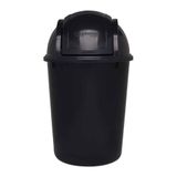 Lixeira Com Tampa Basculante 7,5l Eco Nature Preto Jaguar