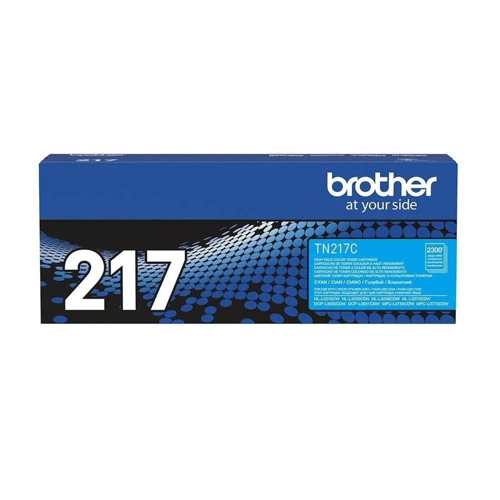 Toner Original Brother Tn217c Tn-217c Ciano Tn217 Tn-217 Laserjet