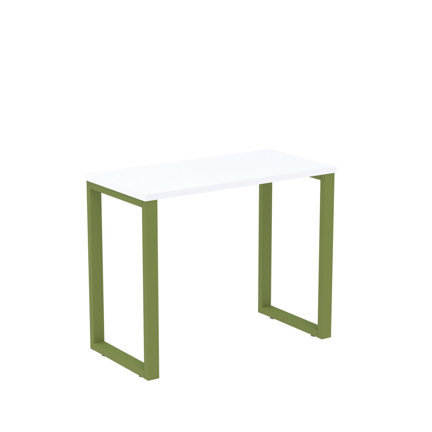 Mesa Madeira 900x450mm M90/45p25tub Branco/verde Miró