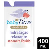 Sabonete Líquido De Glicerina Baby Dove Hidratação Relaxante Hora De Dormir Refil 400ml
