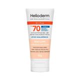 Protetor Solar Facial Helioderm Hialurônico Fps 70 Bege Claro 50g