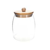 Pote Vidro Bambu Ecokitchen 1 L Mimo Vd21047