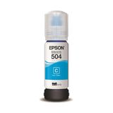 Refil De Tinta Epson T504222-br Ciano | Para Impressoras L4150|l4160|l4260|l6171|l6270|l14150|l6161|l6191