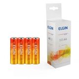 Pilha Elgin Zinco Aa Cilíndrica 1.5v - Caixa Com 40