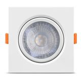 Luminaria Dicroica Embutir Ecospot Mr16 6500k Branca Fria