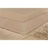 Saia Para Cama Box King Juliana - Cáqui