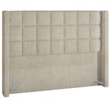 Cabeceira Cama Box Casal 195cm P05 Paris Bouclê Creme