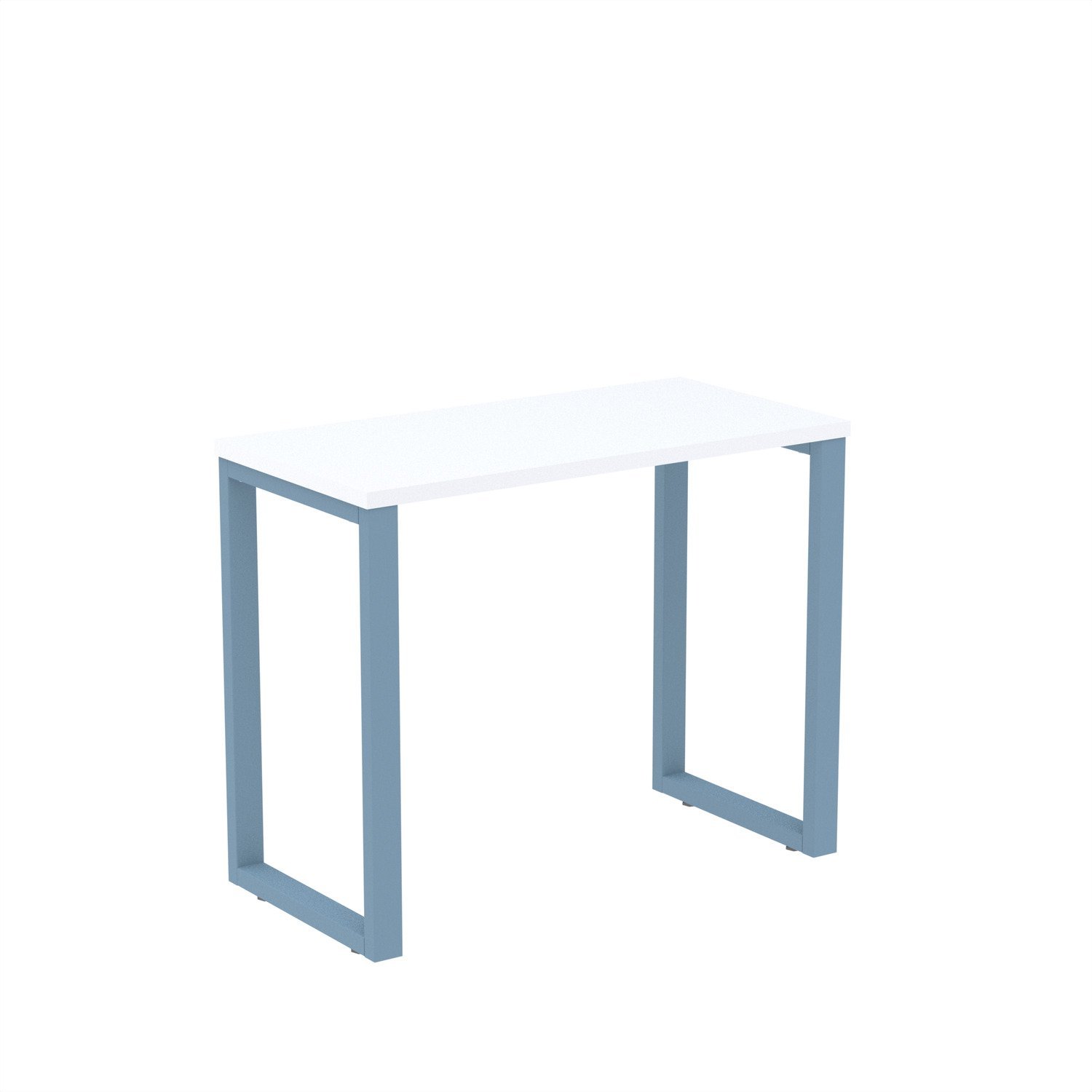 Mesa Madeira 900x450mm M90/45p25tub Branco/azul Dali