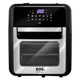 Fritadeira Airfryer Eos Oven 12l Digital Touch Eaf - B169145  Preto/inox  110 Volts