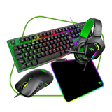 Kit Gamer Vivensis Naja Headset, Teclado, Mouse E Mousepad