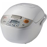 Panela De Arroz Eletrica Ate 5 Xicaras Nao Cozidas Com Funcao De Aquecer, 110v 610w Zojirushi Nl Aac10, Branca