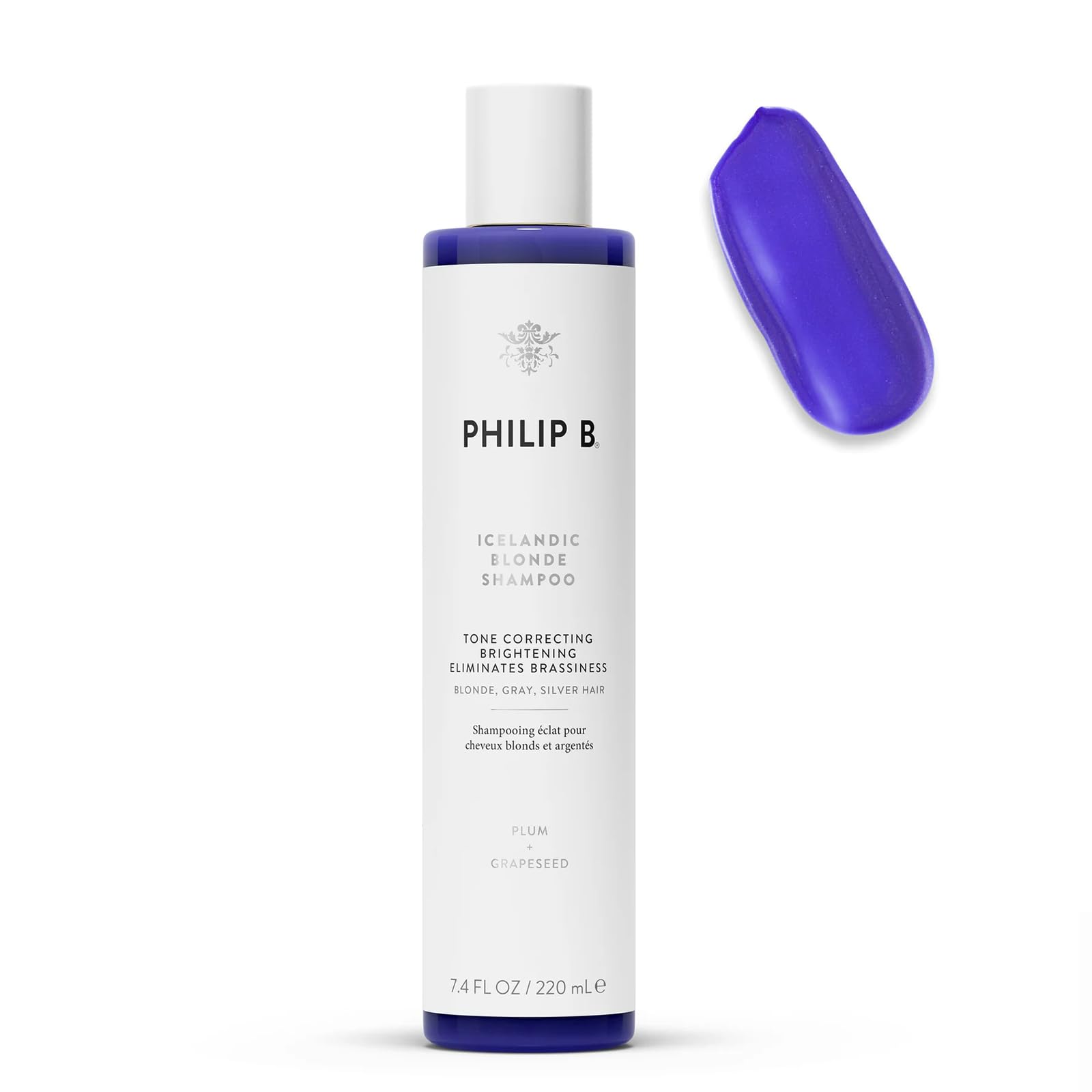 Shampoo Philip B Icelandic Blonde 220ml Proporciona Cabelos Brilhantes