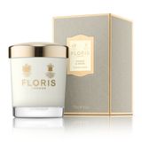 Vela Floris London Perfumada Com Peônia E Rosa 175g