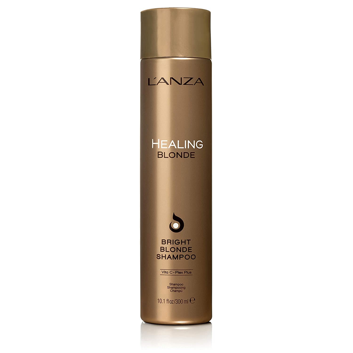 Shampoo L&#39;anza Healing Blonde Bright Para Cabelos Loiros 300ml