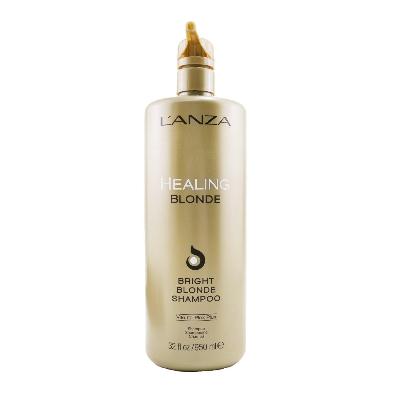 Shampoo L&#39;anza Healing Blonde Bright Para Cabelos Loiros 946ml