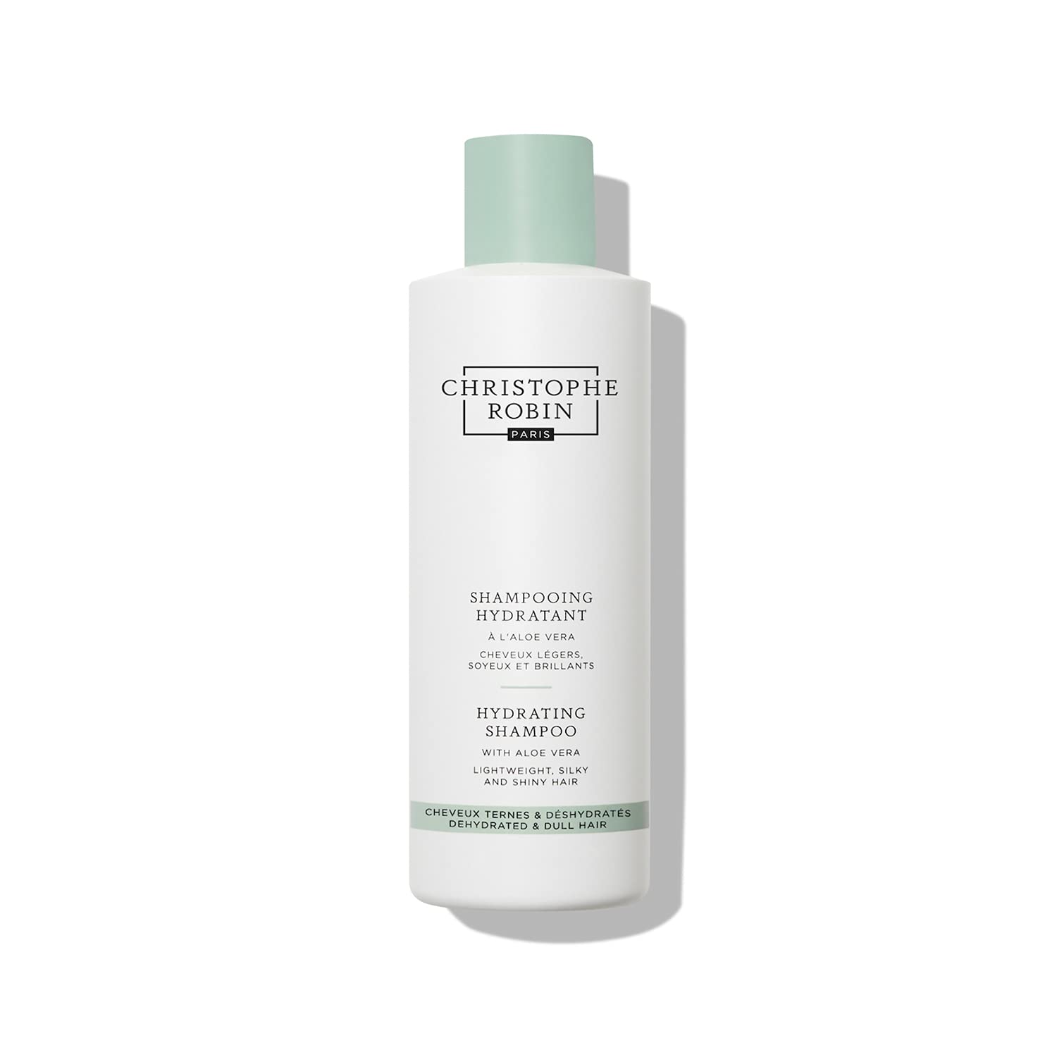 Shampoo Christophe Robin Hidratante Aloe Vera 500ml Para Cabelos Secos