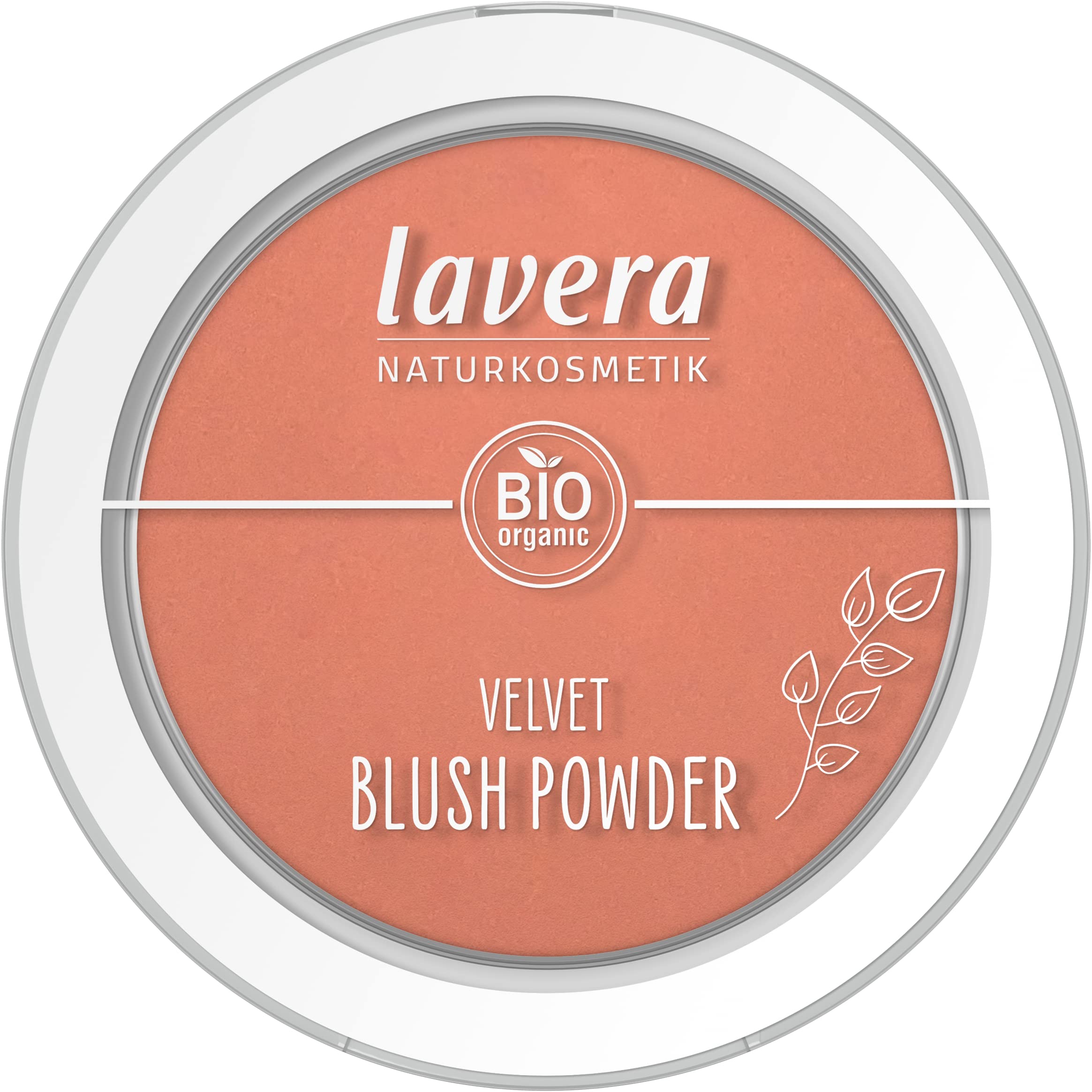 Blush Powder Lavera Velvet Rosy Peach 01 Óleo De Bio-amêndoa 5g