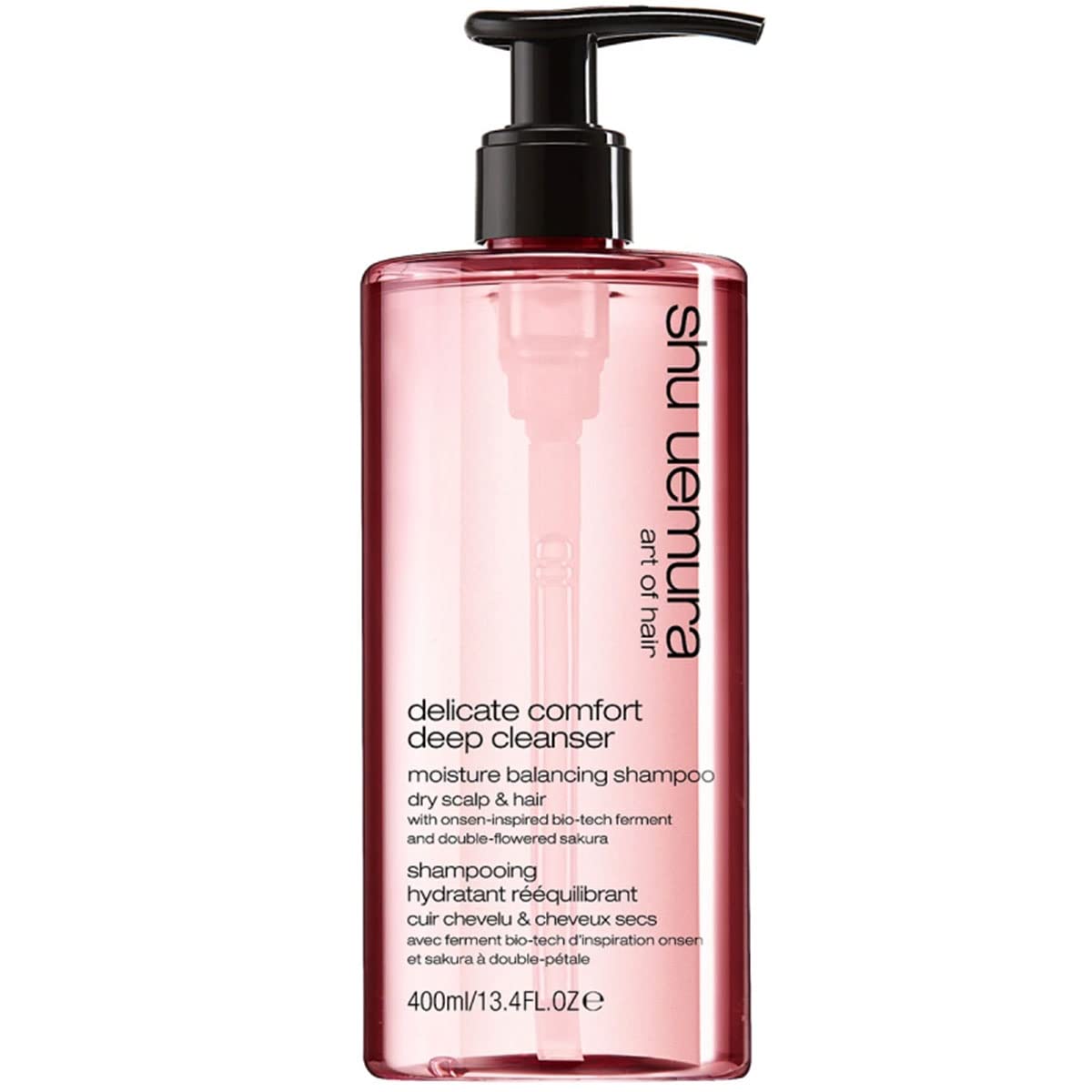 Shampoo Shu Uemura Delicate Comfort Para Clarear Cabelos Secos De 400 Ml