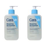 Limpador Cerave Sa Smoothing 473 Ml Com 3 Ceramidas Essenciais