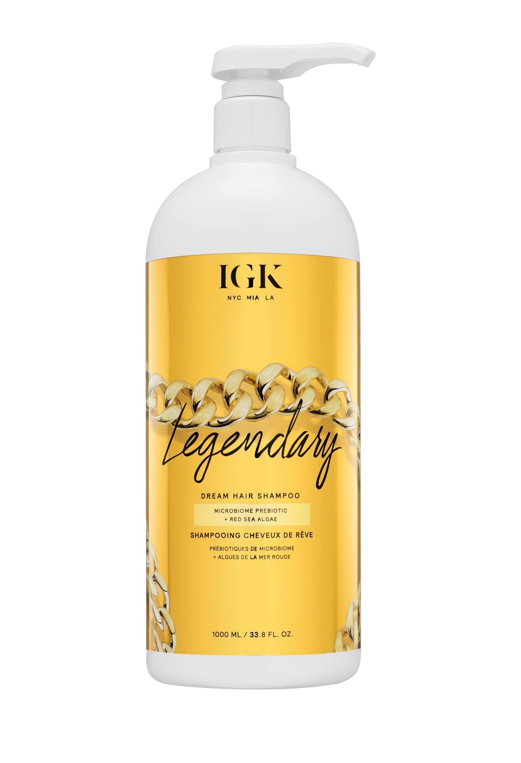 Shampoo Igk Legendary Dream Hair 1l Para Todos Os Tipos De Cabelo