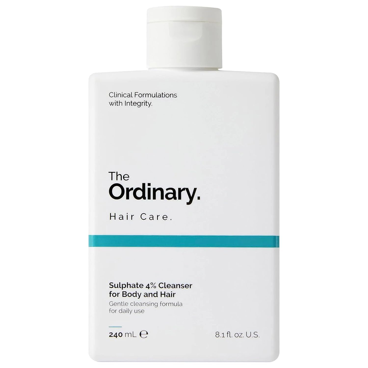 Shampoo De Limpeza The Ordinary Sulphate 4% Para Corpo E Cabelo 240ml