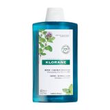 Shampoo Klorane Detox Com Hortelã Aquática 400ml Para Cabelos Opacos