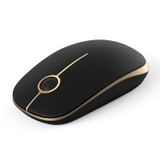Mouse Sem Fio Unipows 2.4g Slim Portable Para Computador Preto