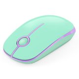 Mouse Sem Fio Unipows 2.4g Slim Portable Green