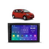 Kit Multimídia Fit 2004 / 2008 Android 7 Pol 2/64gb Carplay Bt Usb Gps - Adak