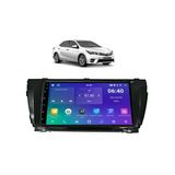 Kit Multimídia Corolla Gli 2015 / 2017 Android 7 Pol 2/64gb Carplay Bt Usb Gps - Adak