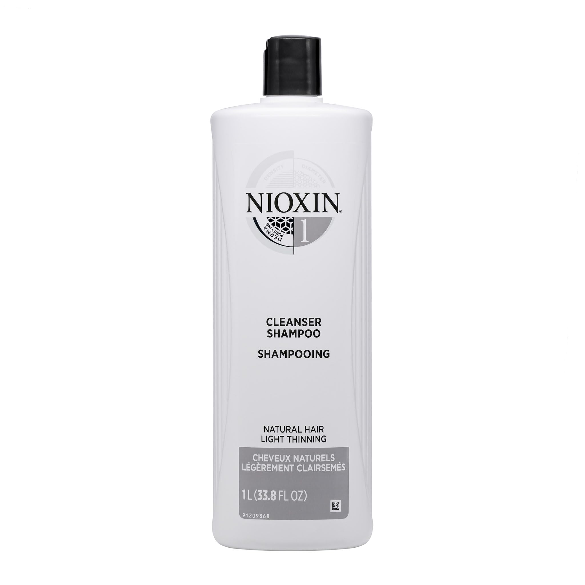 Shampoo Nioxin System 1 Limpador Para Cabelos Naturais 1l