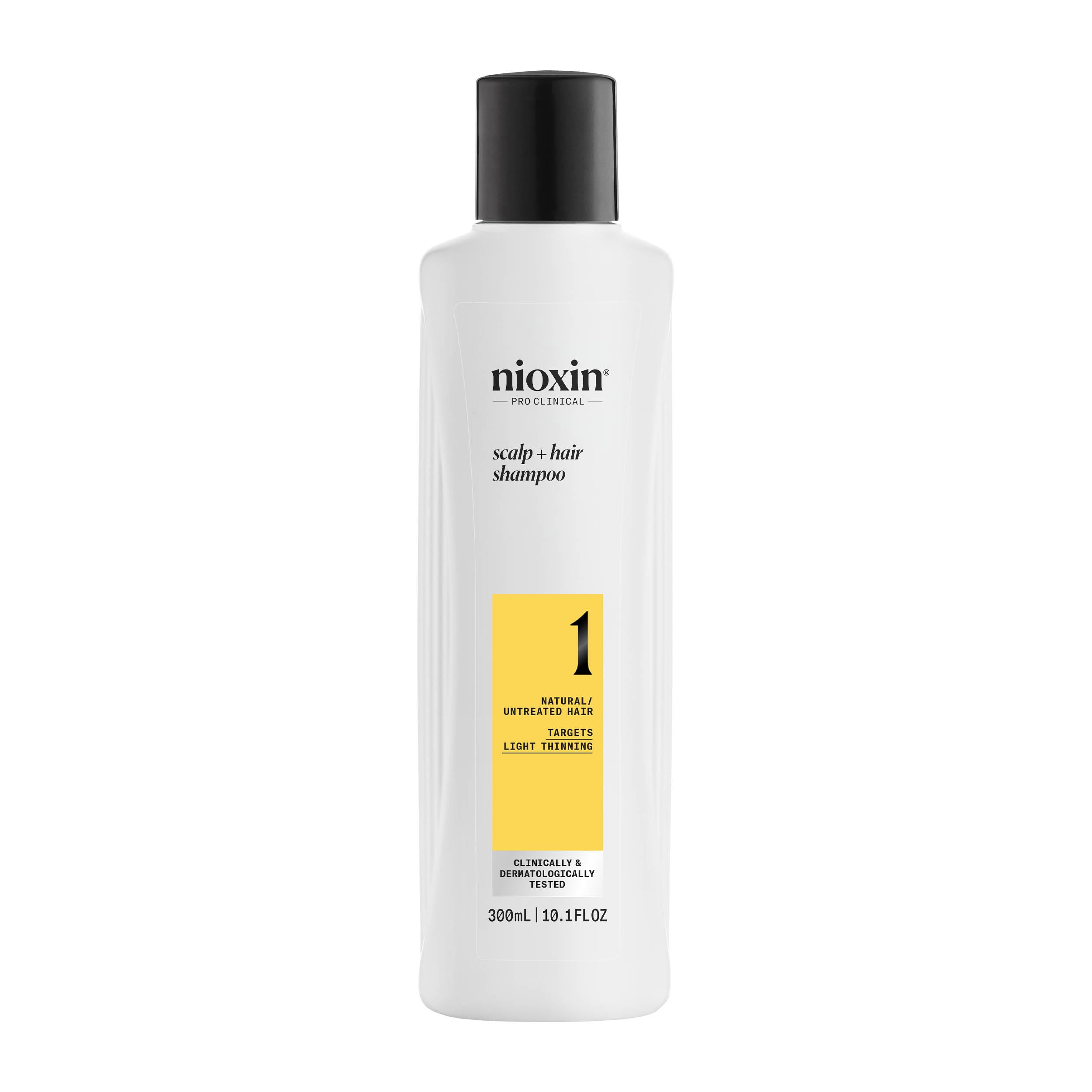 Shampoo Nioxin Scalp + Sistema De Espessamento De Cabelo 1 300ml