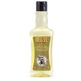 Shampoo Reuzel 3 Em 1 Para Limpeza De Melaleuca Para Cabelo E Corpo 350ml