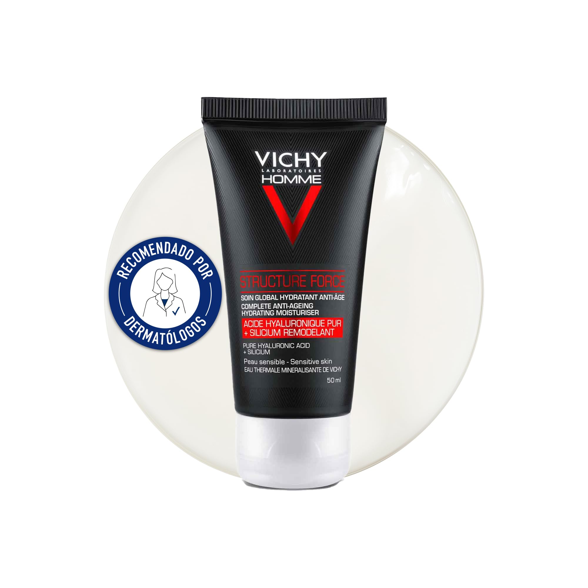 Hidratante Facial Vichy Homme Structure Force Para Homens